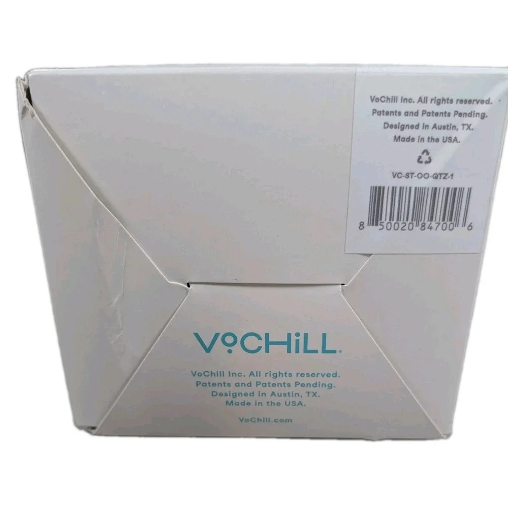 VoChill One Stemmed Wine Chiller Quartz NEW in Box VC-ST-OO-QTZ-1 Wine Cooler